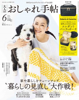 大人のおしゃれ手帖（6月号）表紙